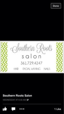 Southern Roots Salon