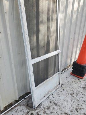 Close up photo debris