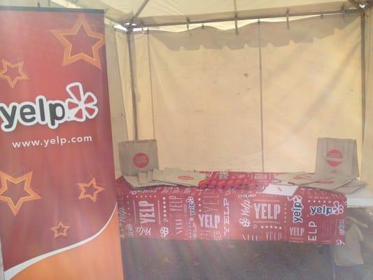 Yelp is in the house as an official sponsor!