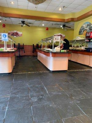 They are open inside again now