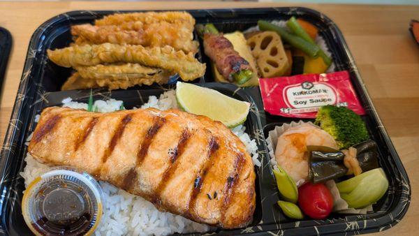 Salmon Bento