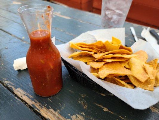 Complimentary chips & salsa