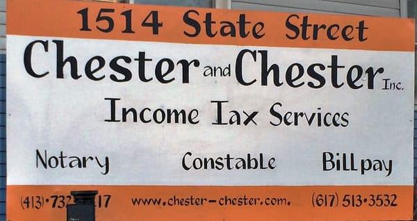 Chester and Chester Income Tax