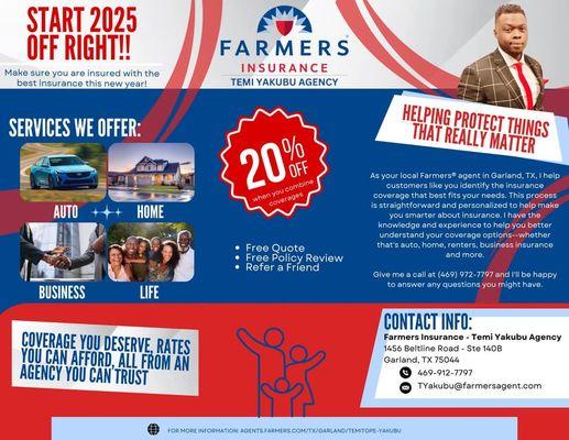 Farmers Insurance - Temitope Yakubu