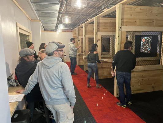 Axe Throwing & Team Building Activities