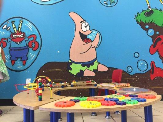 Fun play area.
