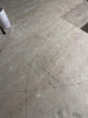Concrete floors