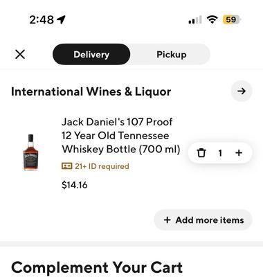 This is what she verified they would send me, and they sent me a random small plastic bottle of something else.