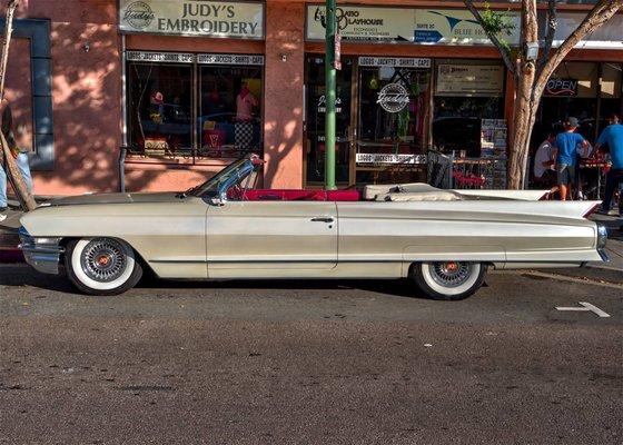 This is our car that was painted by Brian Griffin! It looks beautiful