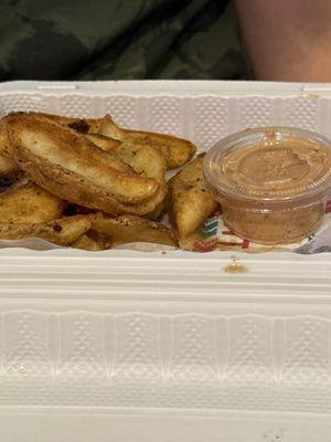 Fries and Extra 8-Bit Dipping Sauce (2 oz)