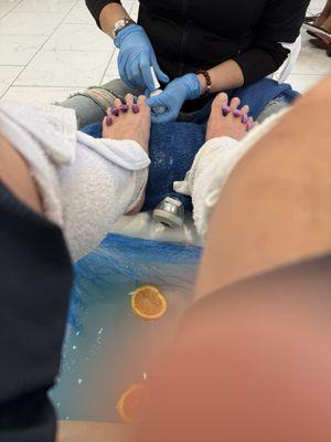 Nice Honey Foot Massage Tx