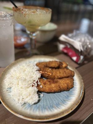 Kids chicken tenders