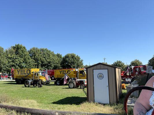 Martinsville parade.l, Hoosier Haulers driver rude.