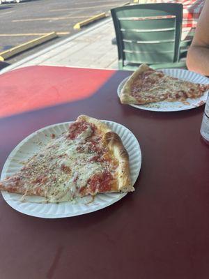 Fresh out of the oven pizza