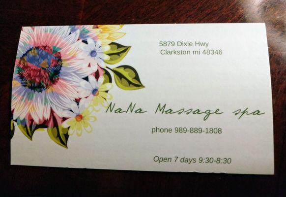 Na Na Massage Spa