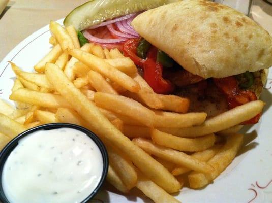 Cajun Chicken Sandwich.