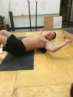 Chris Wong rolling out