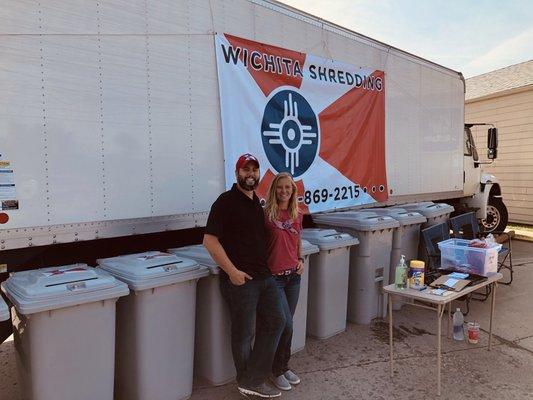 Shred event in Goddard