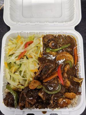 Oxtail and Butter Beans Meal