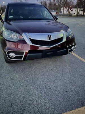 Headlights after Topshop's restoration process, so happy with how they came out