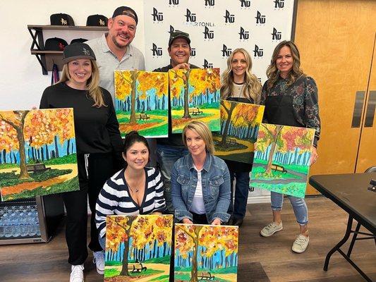 Paint n Sip classes
