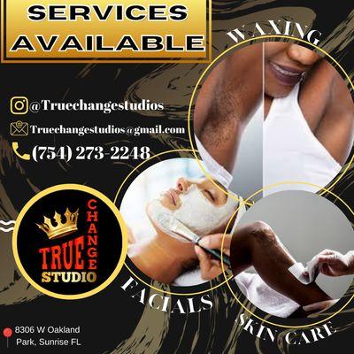 Body waxing and skin care treatments