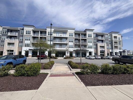 My future building one of several each unique in its own right