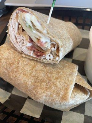 Chicken bacon ranch wrap