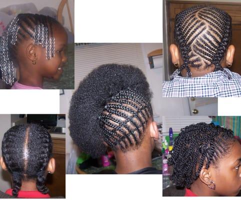 A+ Cornrows By Kenny-Coo