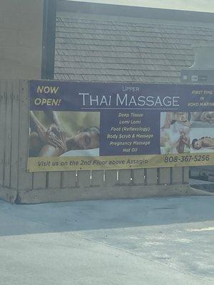 Upper Thai Massage