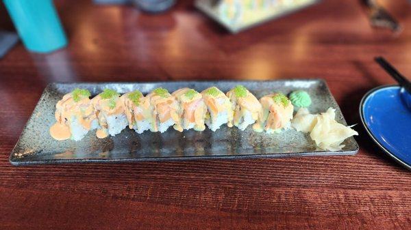 Spicy Atlantic Salmon Roll