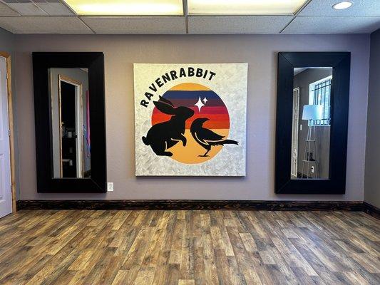 Inside the wellness studio