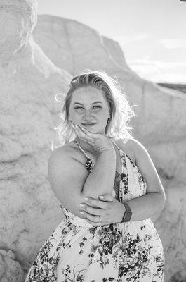 Photoshoot with gorgeous nails.