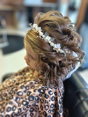 Gorgeous young beauty queen