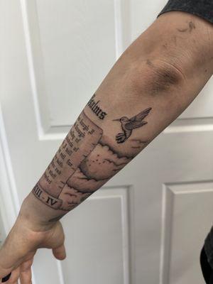 Quarter sleeve, semi realism