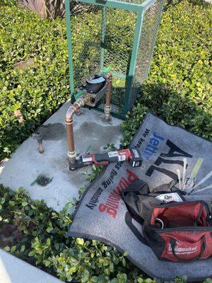Backflow installation