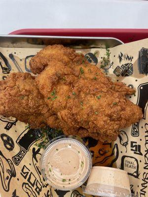 Strips again no sauce