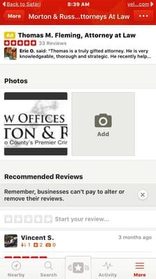 Russo J Daniel Morton & Russo Attorneys At Law