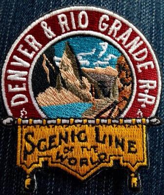 D&RGRR Embroidered Patch.   $5.00 ea