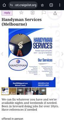 M&D Handyman Services