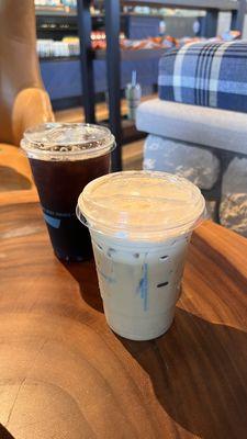 iced oat milk cold press w milk