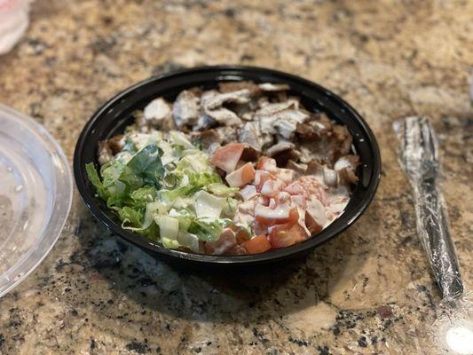 Gyro Rice Bowl (chicken & beef)