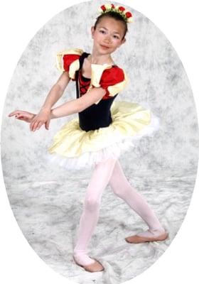 this is one of my amazing students she has been with us for twelve years and this is a picture of when she was ten.