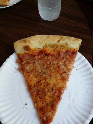 Delicious hand tossed pizza.