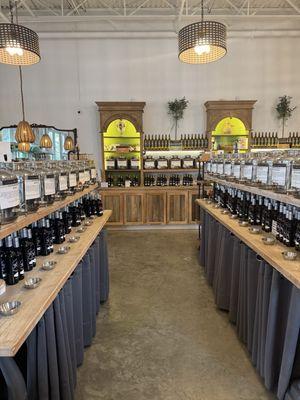 Tasty selection of balsamic too