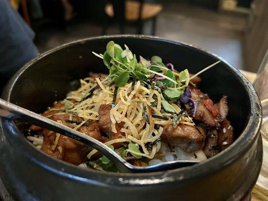 Hot Stone Bowl with Chicken
