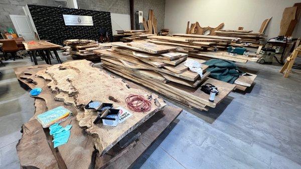 Live Edge Slabs