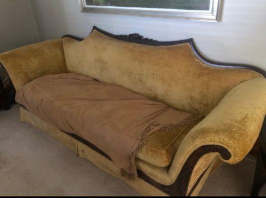 Antique sofa Newly Restored.