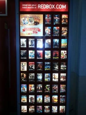 the redbox display