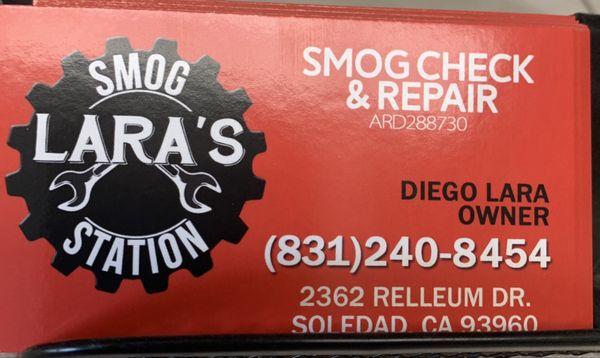 Lara's Smog Station